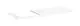 Hansgrohe-HG-Xelu-Q-Konsole-1360-550-mit-Ausschnitt-links-fuer-Aufsatzwaschtisch-geschliffen-500-480-Weiss-Hochglanz-54097050 gallery number 1